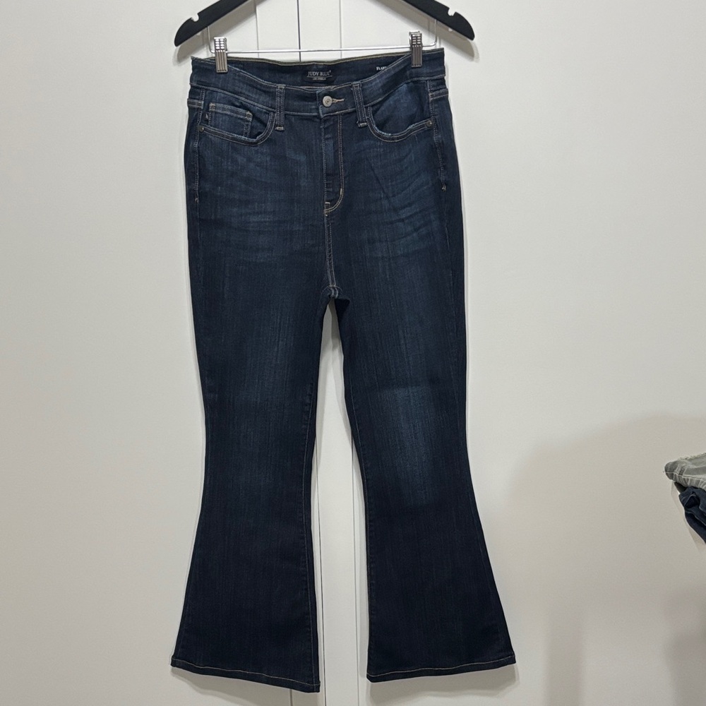Judy Blue Dark Wash High Rise Flare Jeans sz11/30, NWOT